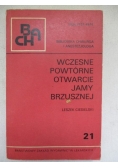 Wczesne powtórne otwarcie jamy brzusznej