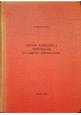 Organy Administracji Terytorialnej W Księstwie Warszawskim
