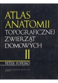 Atlas Anatomii topograficznej zwierząt domowych Tom I-III