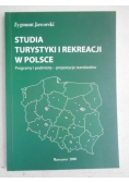 Studia turystyki i rekreacji w Polsce