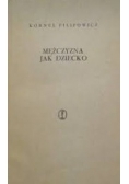 Mężczyzna jako dziecko