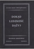 Dokąd ludzkość dąży, 1946 r.