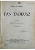 Pan Tadeusz 1921 r.