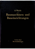 Baumaschinen und Baueinrichtungen