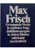Gesammelte Werke in zeitlicher Folge Jubilaumsausgabe in sieben Banden suhrkamp tachenbuch. Zestaw 7 książek