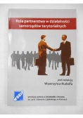 Rola partnerstwa w działalności szamorządów terytorialnych