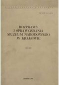 Rozprawy i sprawozdania Muzeum Narodowego w Krakowie, Tom XII