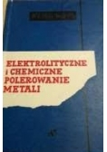 Elektrolityczne i chemiczne polerowanie metali