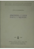 Simonides z Keos poeta i mędrzec