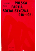 Polska partia socjalistyczna 1918 - 1921