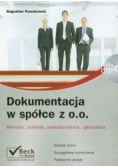 Dokumentacja w spółce z o.o.