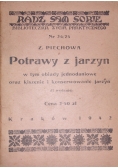 Potrawy z jarzyn, 1942r.
