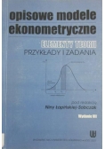 Opisowe modele ekonometryczne