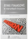 Rynki finansowe w warunkach kryzysu