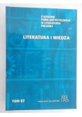 Bolecki Włodzimierz (red.) - Z dziejów form artystycznych w literaturze polskiej. Literatura i wiedza. Tom 87, Nowa