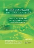 Felder der Sprache Deutsche Sprache in Linguistischen Auspragungen