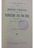 Miesiąc czerwiec poświęcony Najświętszemu Sercu Pana Jezusa, 1922 r.