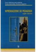 Wprowadzenie do pedagogiki, wybór tekstów