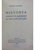 Historya literatury rzymskiej za Rzeczypospolitej, 1909 r.