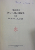 Preces Eucharisticae Et Praefationes