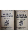 Dzieła poetyckie 2 tomy 1947 r