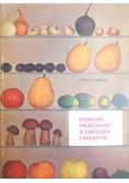 Domowe przetwory z owoców i warzyw