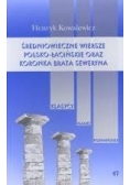 Średniowieczne wiersze polsko-łacińskie oraz koronka Brata Seweryna