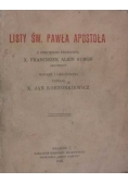 Listy św Pawła Apostoła 1929 r.