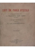 Listy Św. Pawła Apostoła, 1929 r.
