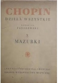 Chopin. Dzieła wszystkie, tom X Mazurki, 1949r.