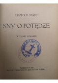 Sny o potędze, 1921 r.