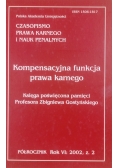 Kompensacyjna funkcja prawa karnego