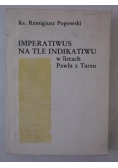 Imperatiwus na tle indikatiwu w listach Pawła z Tarsu
