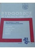 Bydgoszcz w latach 1920 - 1970