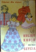 Kulisy kroju i szycia odzież dla dzieci