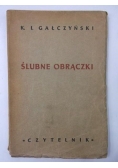 Ślubne obrączki, 1949 r.