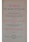 Rituale Sacramentorum 1892 r