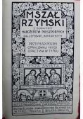 Mszał Rzymski z dodaniem nabożeństw nieszpornych
