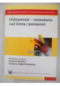 Efektywność-rozważania nad istotą i pomiarem