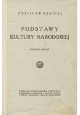 Podstawy kultury narodowej, 1925 r.