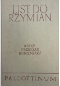 Romaniuk Kazimierz (oprac.)  -  Listy do Rzymian