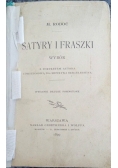 Satyry i fraszki, 1899 r.