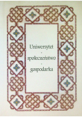Uniwersytet społeczeństwo gospodarka