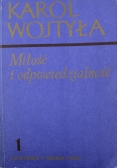 Karol Wojtyła miłość i odpowiedzialność 1