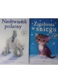 Zagubiona w śniegu/Niedźwiadek polarny, zestaw 2 książek