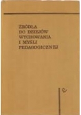 Źródła do dziejów wychowania i myśli pedagogicznej, Tom III