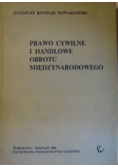Prawo cywilne i handlowe obrotu międzynarodowego