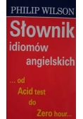 Słownik idiomów angielskich