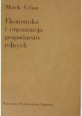 Ekonomika i organizacja gospodarstw rolnych