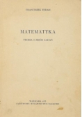Matematyka teoria i zbiory zadań